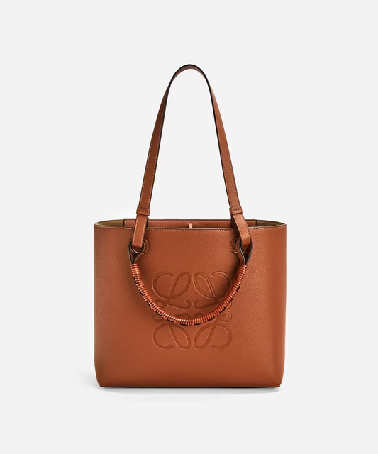 Cuero | Small Anagram Leather Tote Bag