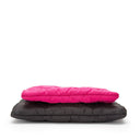 Louis Vuitton Pink and Black Monogram Econyl Nylon Maxi Multi Pochette Gold Hardware