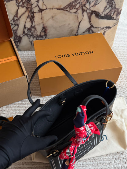 Cuero | Monogram Mini Tote Bag Brown