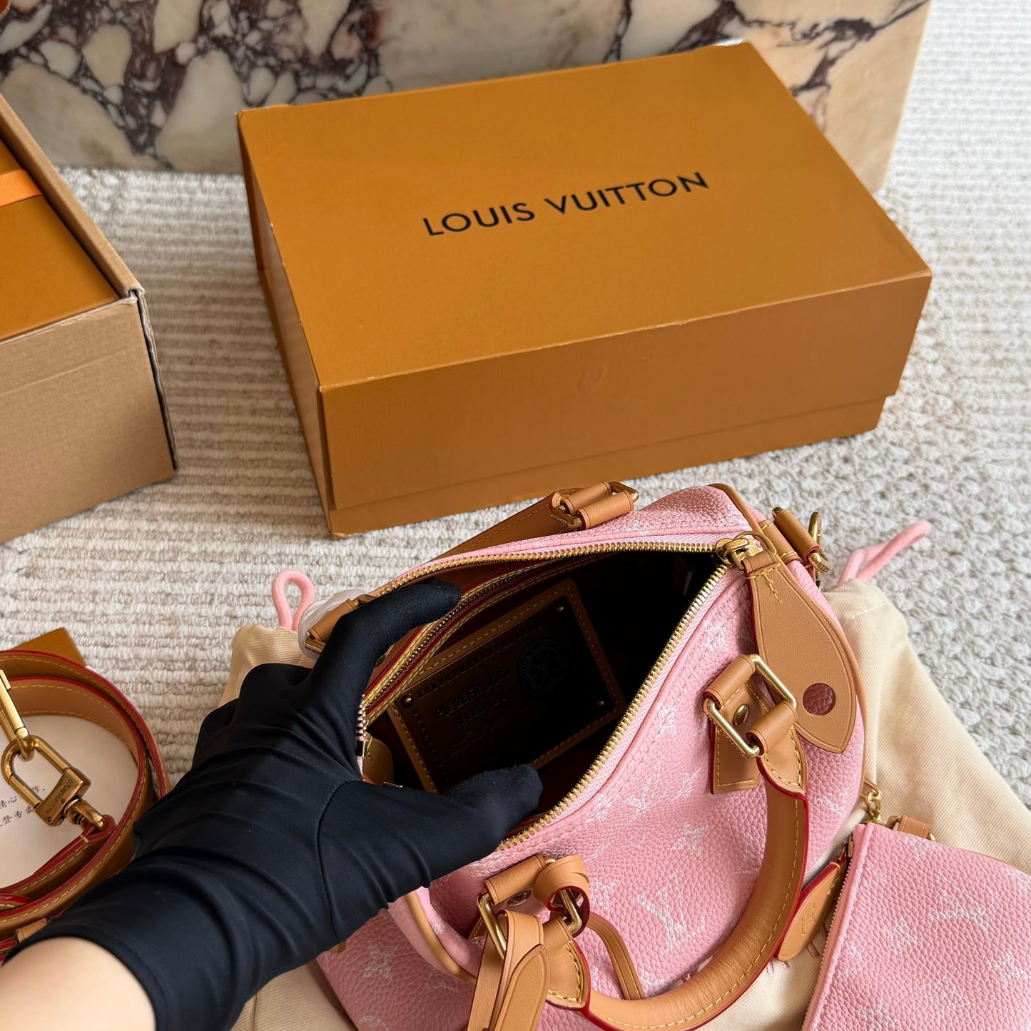 Cuero | Monogram Mini Speedy Bag