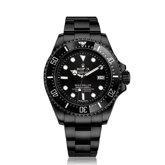 Cuero | Sea-Dweller Deepsea PVD/DLC Coated Stainless Steel Watch 116660