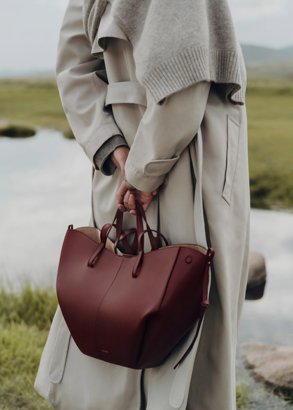 Cuero | Cyme Edition Textured Black Cherry