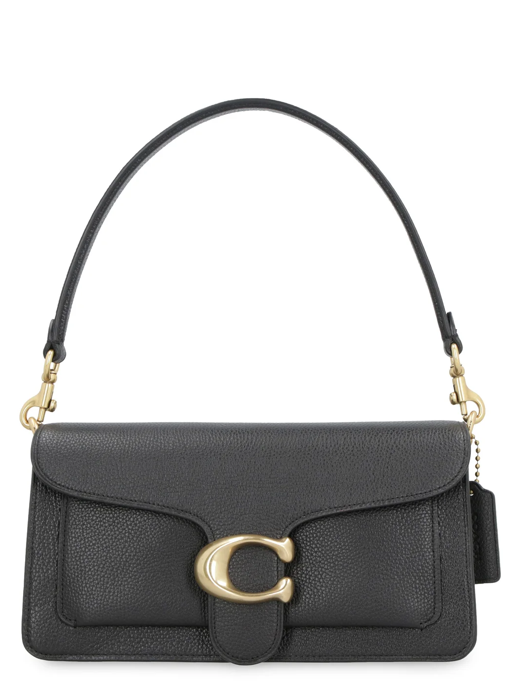 Cuero | Tabby Logo Plaque Shoulder Bag