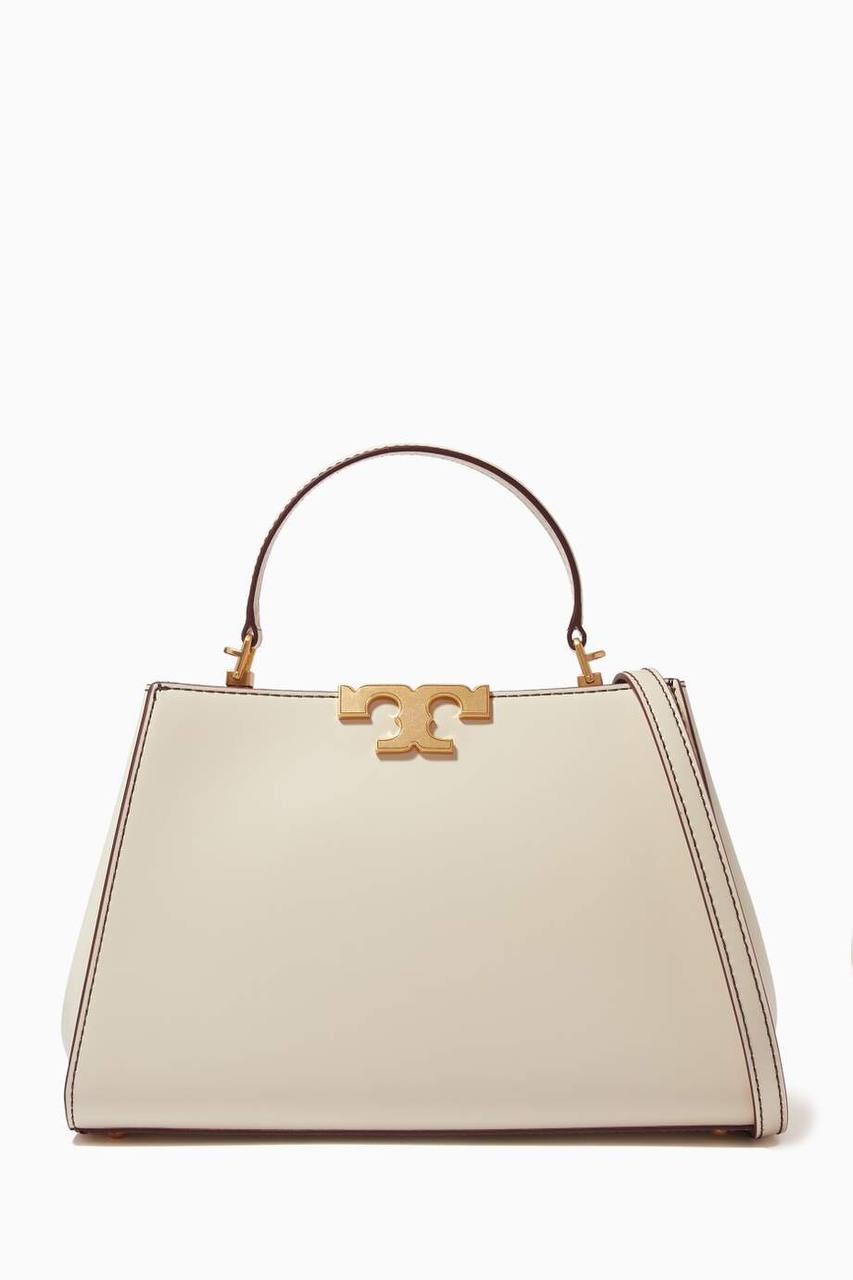 Cuero | Eleanor leather tote bag in White