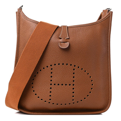 Cuero | Gold Clemence Evelyn Bag