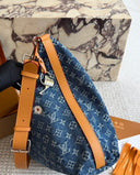 Louis Vuitton Monogram Denim Hobo Bag