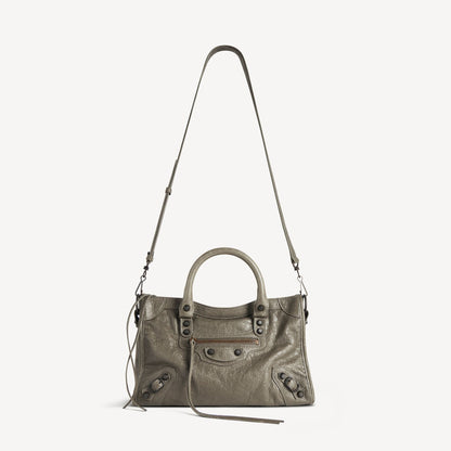 Cuero | WOMEN'S LE CITY BAG SMALL IN ARMY GREEN