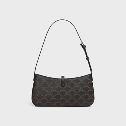 Cuero | Tina Shoulder Bag In Shiny Calfskin