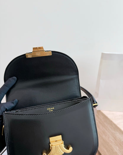 Cuero | Monogram Saddle Crossbody Bag