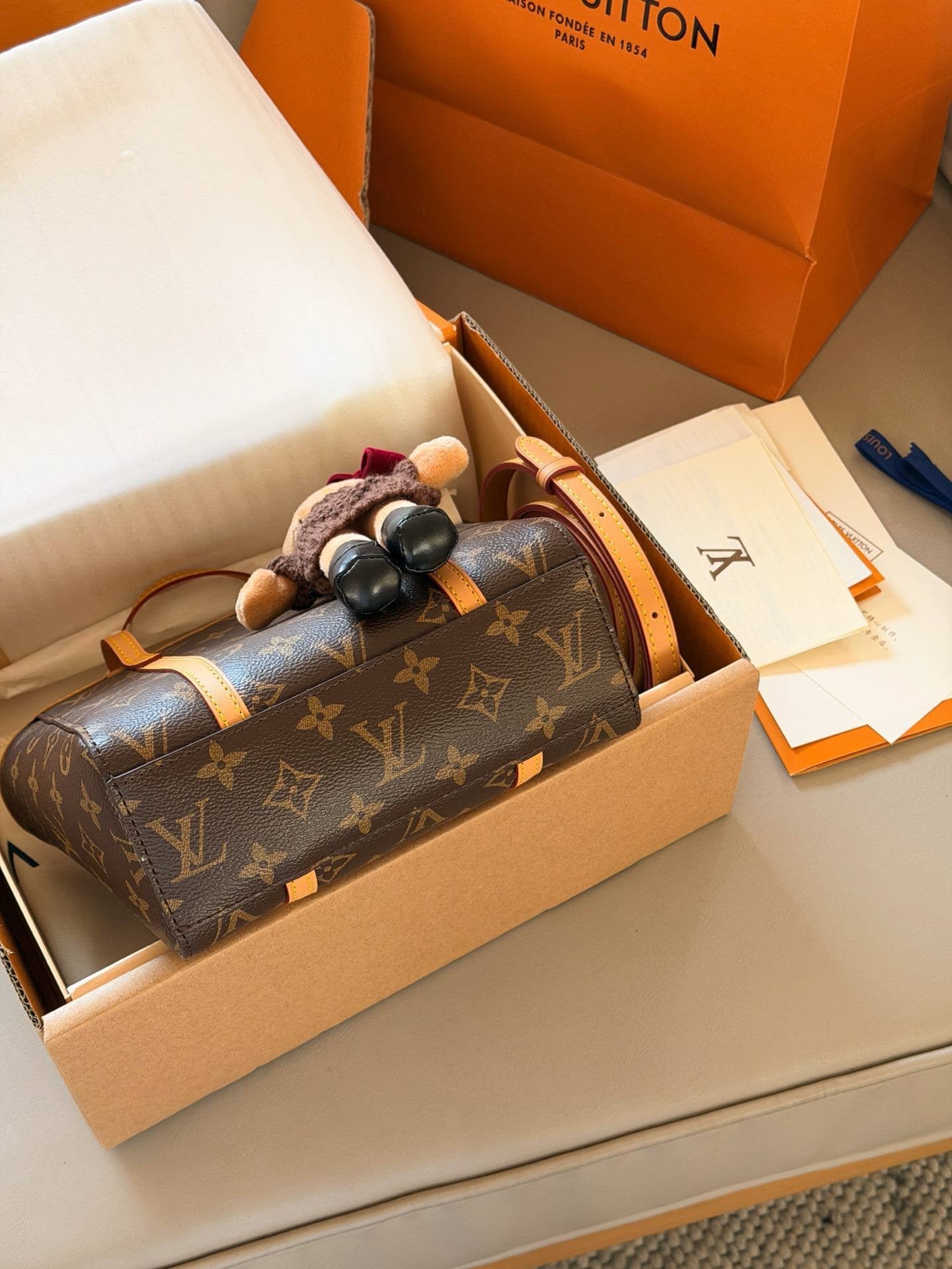 Cuero | Monogram Canvas Bag