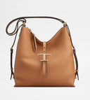 Cuero | Tods Timeless Shoulder Bag in Leather Small