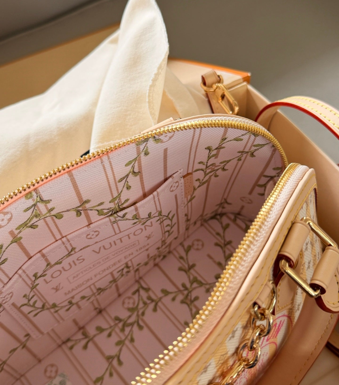 Cuero | Monogram Canvas Dome Top-Handle Bag