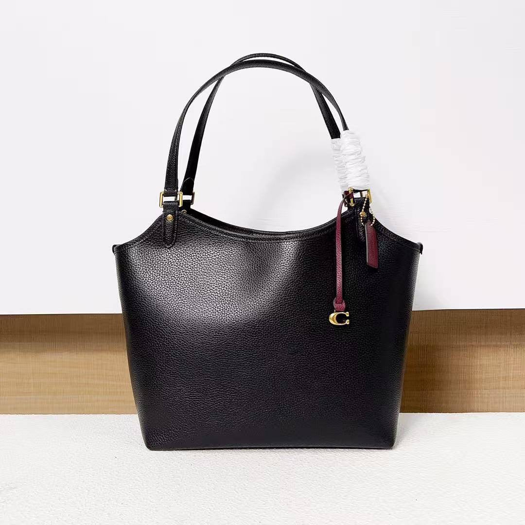 Cuero | Day Tote Bag Leather Black