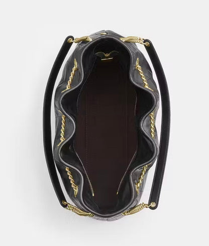 Cuero | Evelyn Shoulder Bag With Quilting