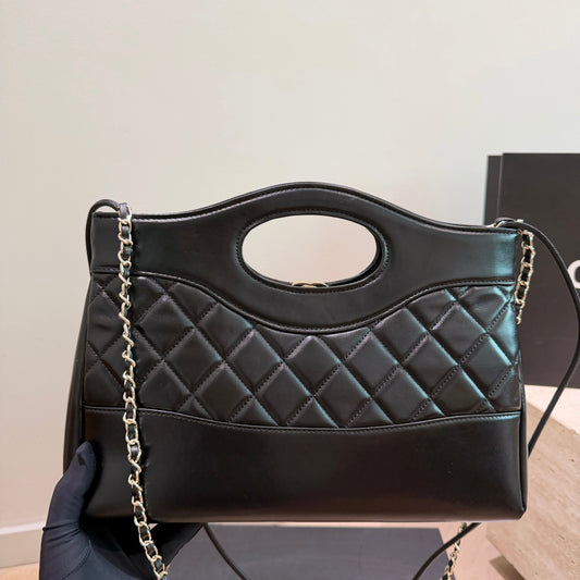 Cuero | Quilted Top-Handle Shoulder Bag