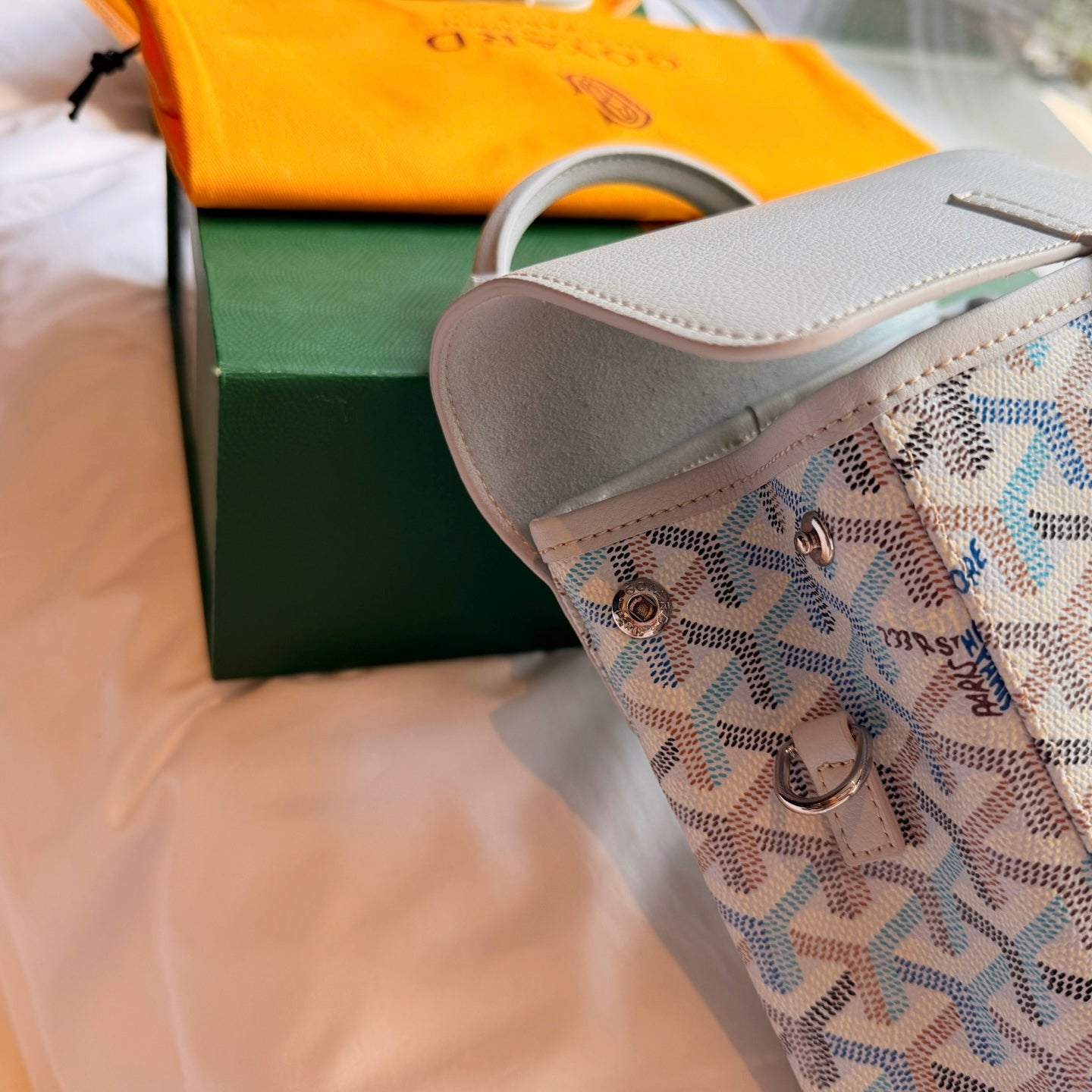 Cuero | Monogram Backpack & Mini Bag Set