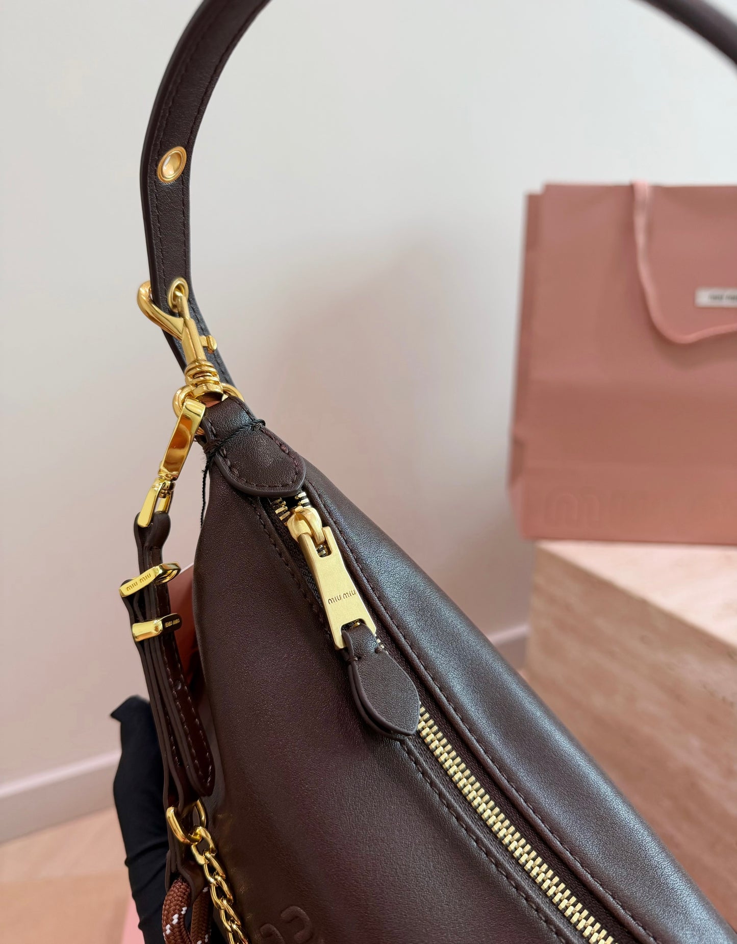 Cuero | Mini Shoulder Bag Brown