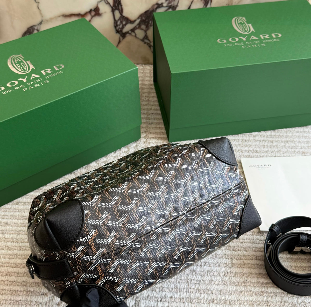 Cuero | Signature Monogram Hobo Bag
