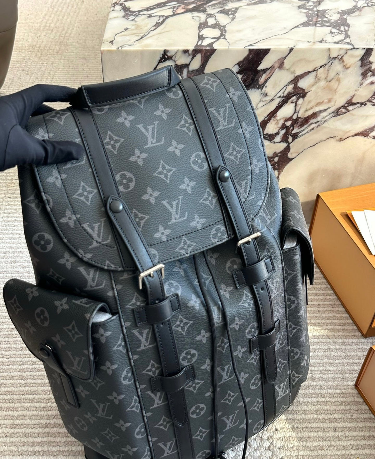 Cuero | Signature Monogram Backpack