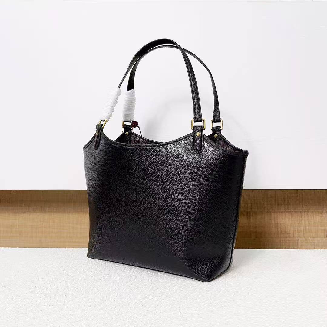 Cuero | Day Tote Bag Leather Black