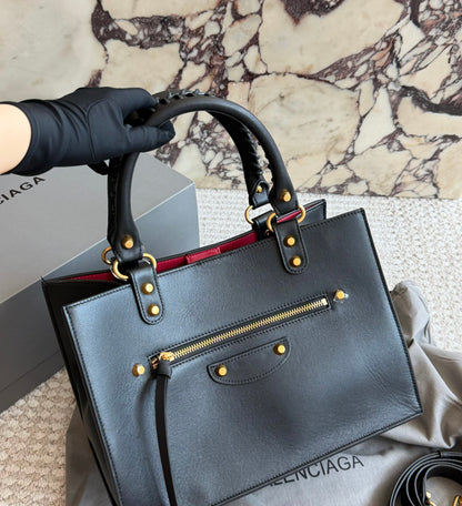Cuero | Studded Zip Tote
