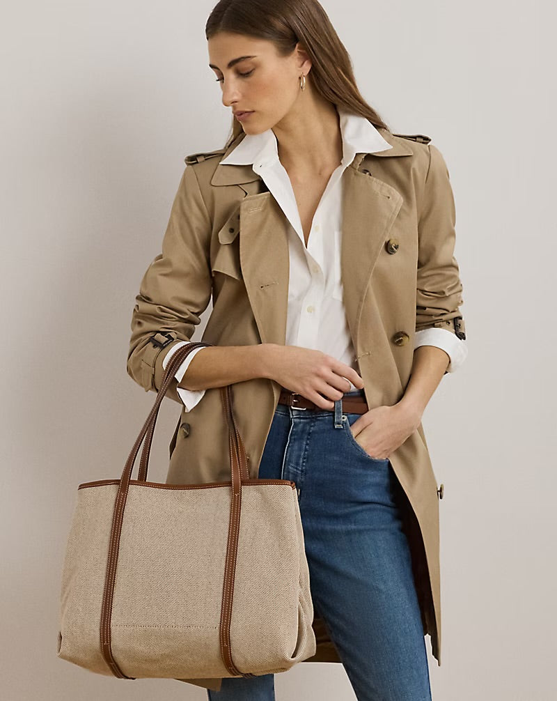 Cuero | Ralph Lauren large Emerie tote bag