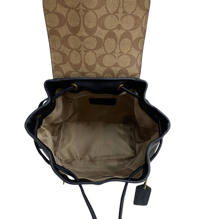 Cuero | Evie backpack in signature canvas