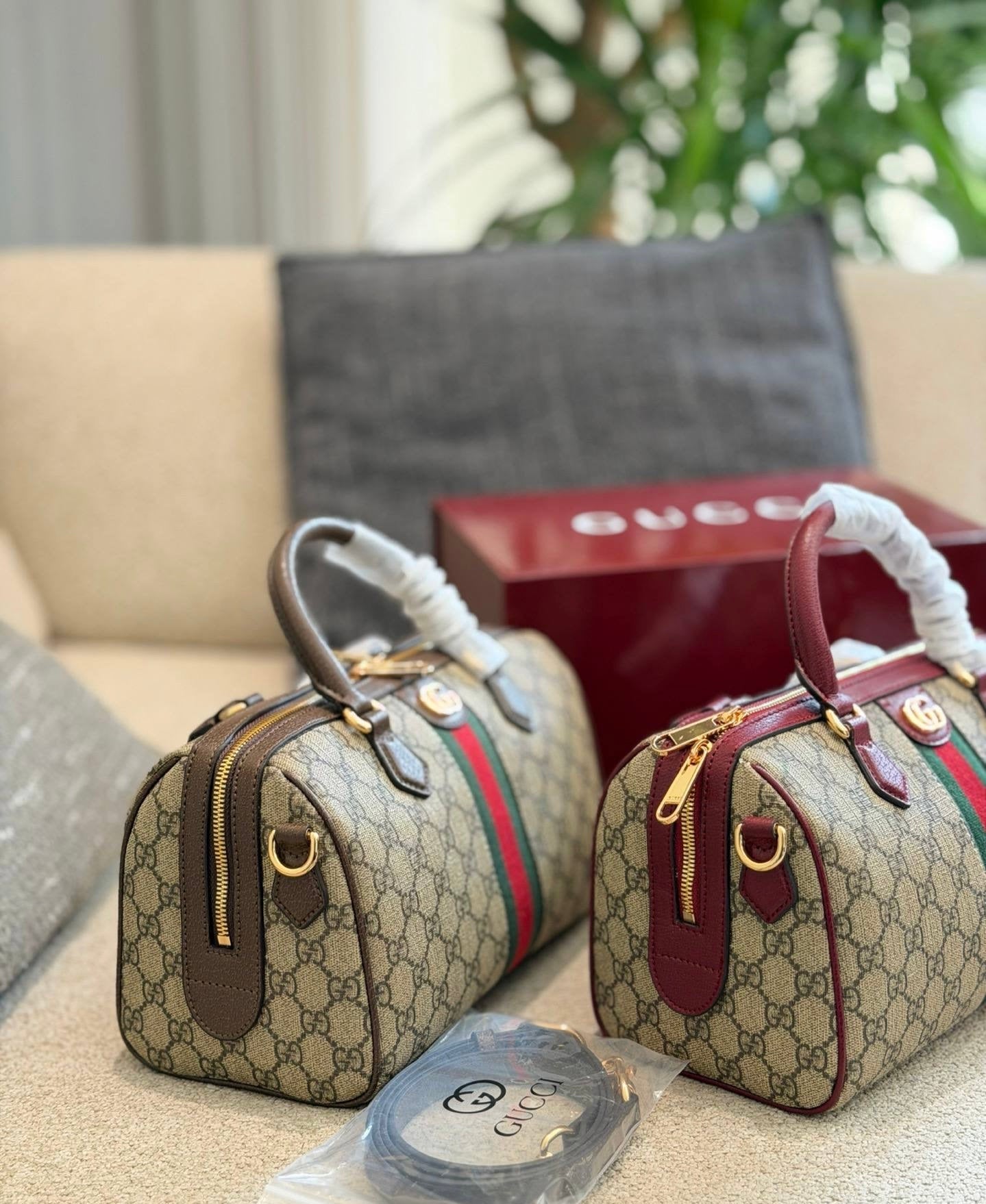 Cuero | Ophidia Medium Boston Bag