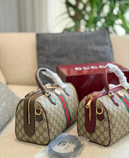 Cuero | Ophidia Medium Boston Bag