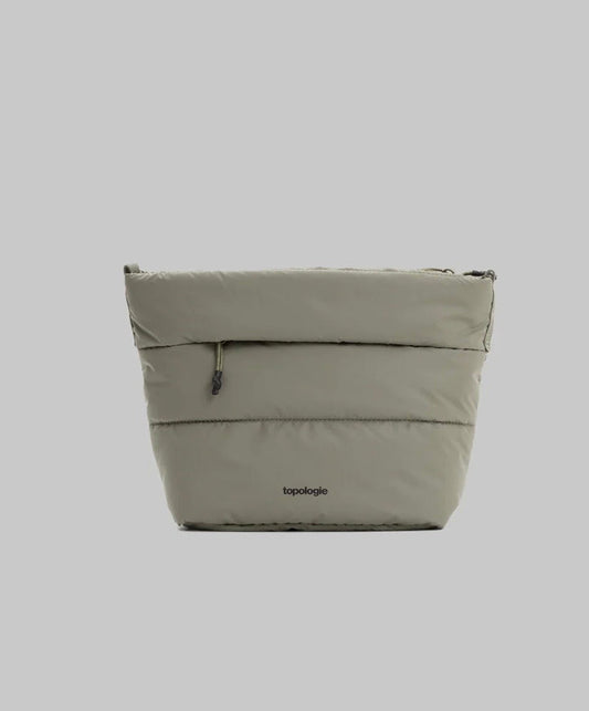 Cuero | Topologo Besace Silky Peach Bag - Moss
