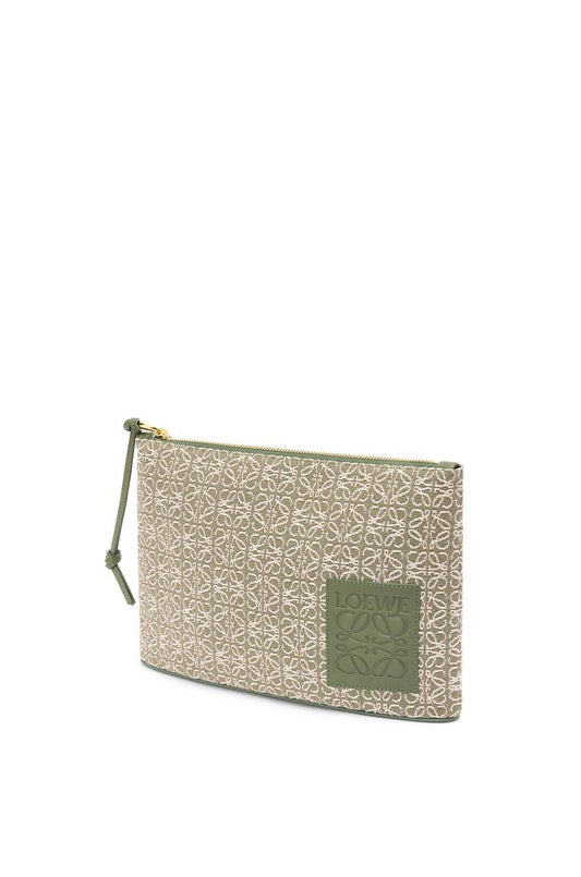 Cuero | Anagram Jacquard Oblong Pouch