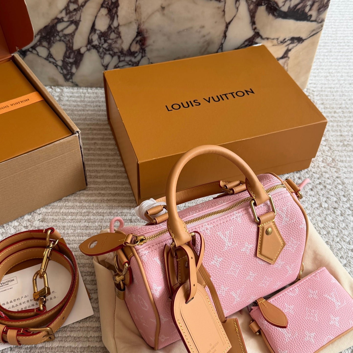 Cuero | Monogram Mini Speedy Bag