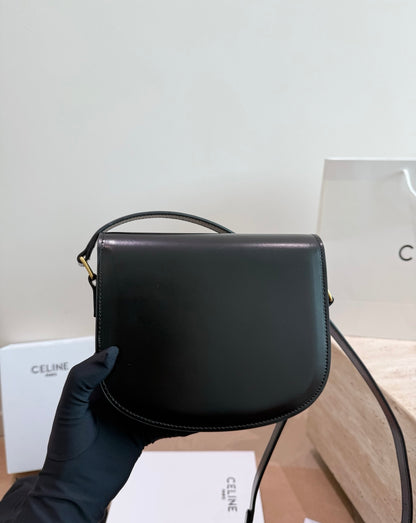 Cuero | Monogram Saddle Crossbody Bag