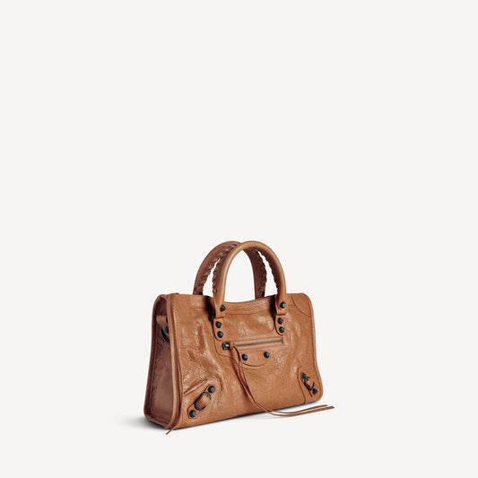 Cuero | WOMEN'S LE CITY BAG SMALL IN CAMEL