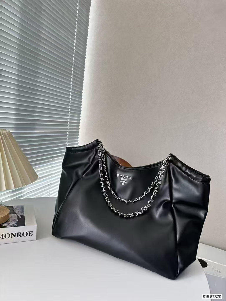 Cuero | Black Leather Handbag