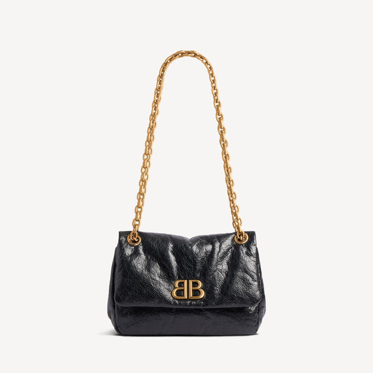 Cuero | WOMEN'S MONACO BAG MINI IN BLACK