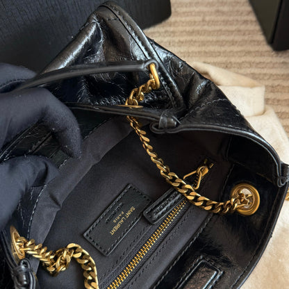 Cuero | Chevron Quilted Chain Tote