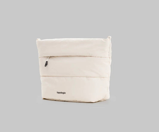 Cuero | Topologo Besace Puffer Bag - Offwhite