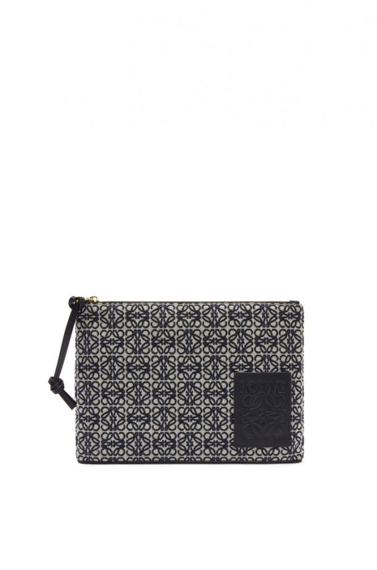 Cuero | Anagram Jacquard Oblong Pouch