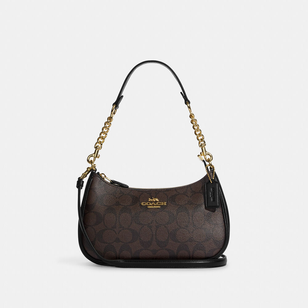 Cuero | Teri Shoulder Bag In Signature Canvas