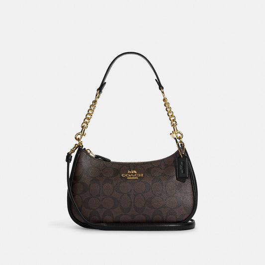 Cuero | Teri Shoulder Bag In Signature Canvas