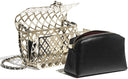 Chanel Mini Gold Classic Bag With Pouch
