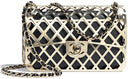 Chanel Mini Gold Classic Bag With Pouch