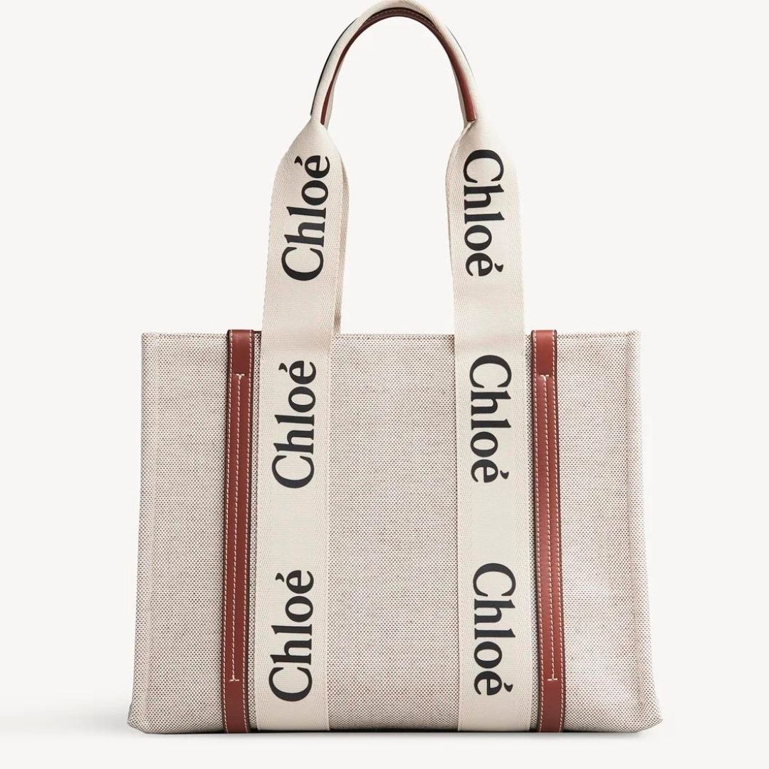 Cuero | Woody logo-print tote bag