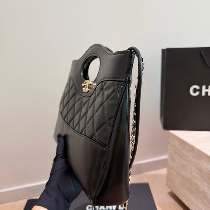 Cuero | Quilted Top-Handle Shoulder Bag