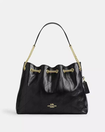Cuero | Evelyn Shoulder Bag With Quilting