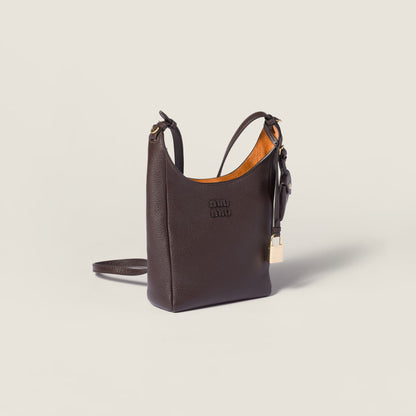 Cuero | Leather bucket bag