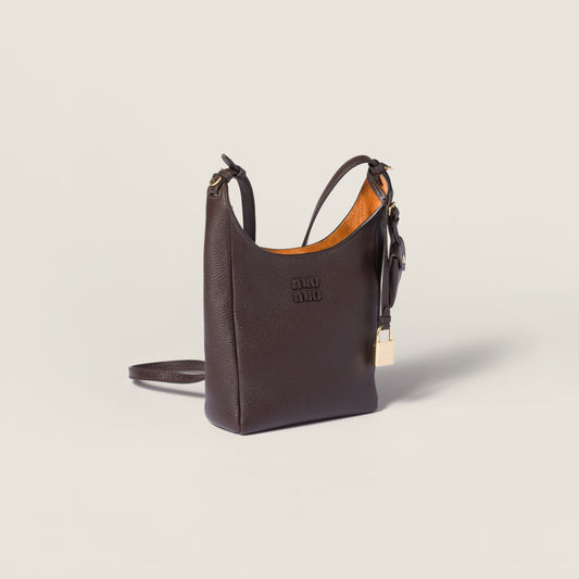 Cuero | Leather bucket bag