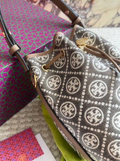 Cuero | Monogram Bucket Bag