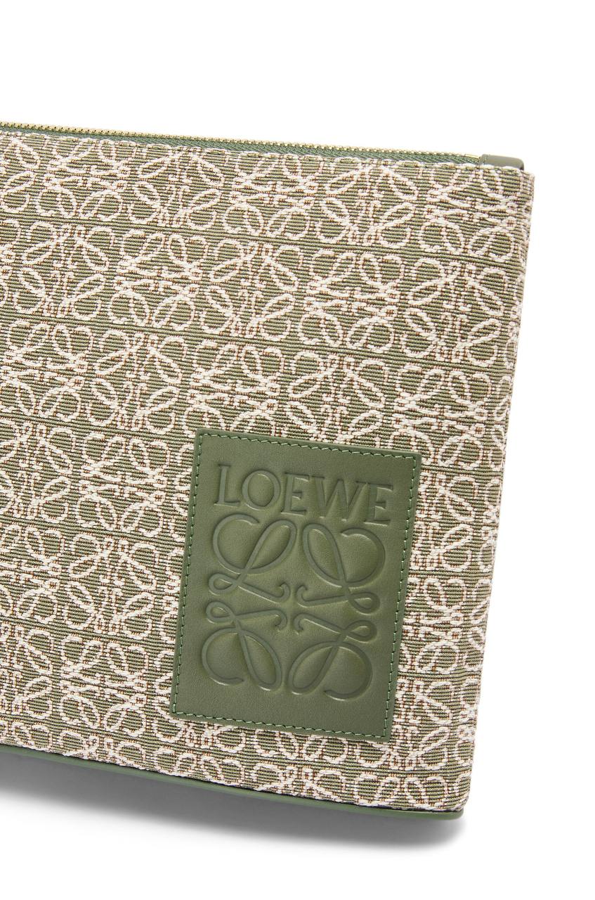 Cuero | Anagram Jacquard Oblong Pouch